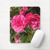 Tapis De Souris Camellia rose (Avec souris)