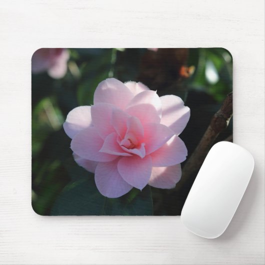 Tapis De Souris Camellia rose (Avec souris)