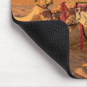 Tapis De Souris Camels dans le désert d'Oman (Coin)