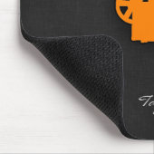 Tapis De Souris Caméra de cinéma Orange (Coin)