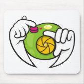 Tapis De Souris Caméra de dessin (Devant)