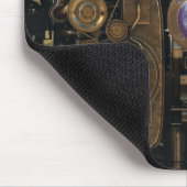 Tapis De Souris Caméra d'engrenage Steampunk (Coin)
