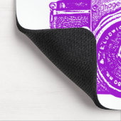 Tapis De Souris Caméra géante Est Allemande - Violet (Coin)