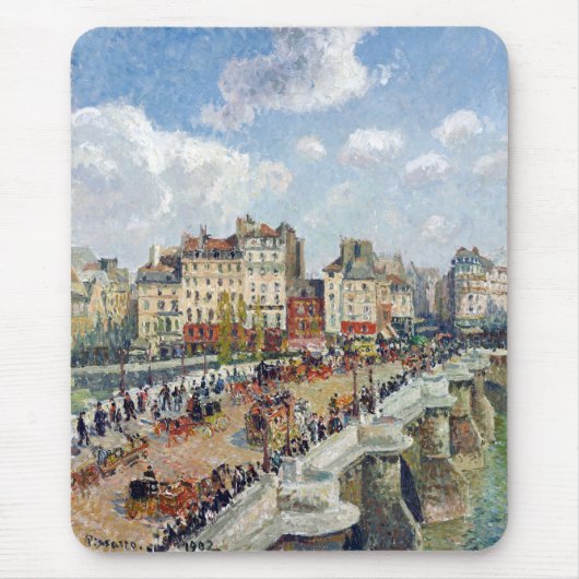 Tapis De Souris Camille Pissarro Le Pont-Neuf (Devant)