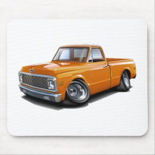 Tapis De Souris Camion 1970-72 d'orange de Chevy C10