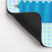 Tapis De Souris Camion bleu (Coin)