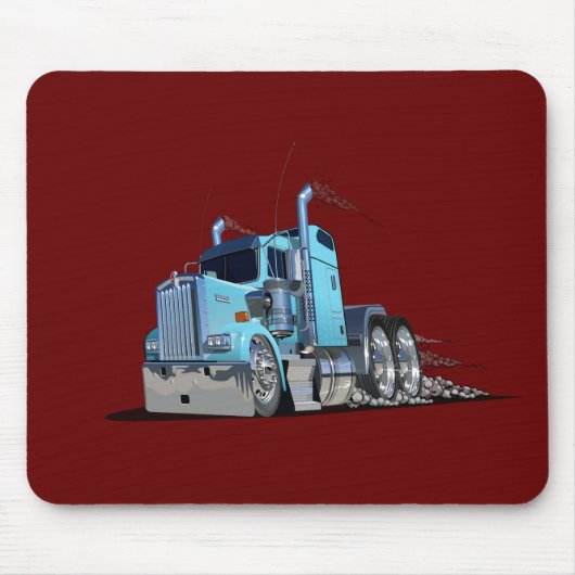 Tapis De Souris Camion de dessin (Devant)