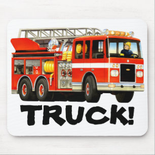 Tapis De Souris Camion de pompiers