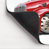 Tapis De Souris Camion de rouge de Peterbilt (Coin)
