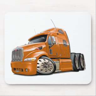 Tapis De Souris Camion d'orange de Peterbilt