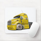 Tapis De Souris Camion jaune de Peterbilt (Avec souris)