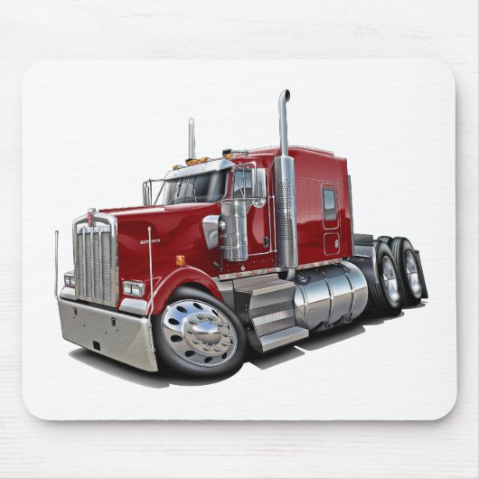 Tapis De Souris Camion marron de Kenworth w900 (Devant)