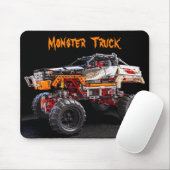 Tapis De Souris camion monster mousepad (Avec souris)