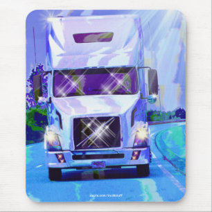 Tapis De Souris CAMIONNEURS Mousepad d'INSTALLATION de CAMION de C