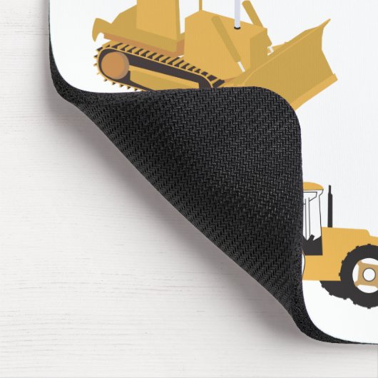 Tapis De Souris Camions de construction (Coin)