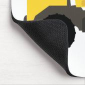 Tapis De Souris Camions de construction de camions de pompage (Coin)