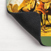 Tapis De Souris Camions en train de boire à l'oasis (Coin)