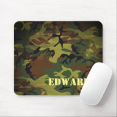 Tapis De Souris Cammo vert (Avec souris)
