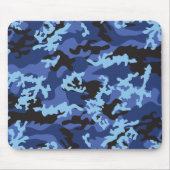 Tapis De Souris Camo bleu fait sur commande Mousepad (Devant)