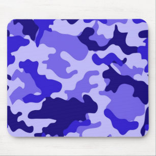 Tapis De Souris Camo bleu océanique Mousepad
