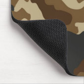 Tapis De Souris Camo Brown Mousepad (Coin)