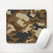 Tapis De Souris Camo Brown Mousepad (Avec souris)