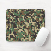 Tapis De Souris Camo forêt (Avec souris)