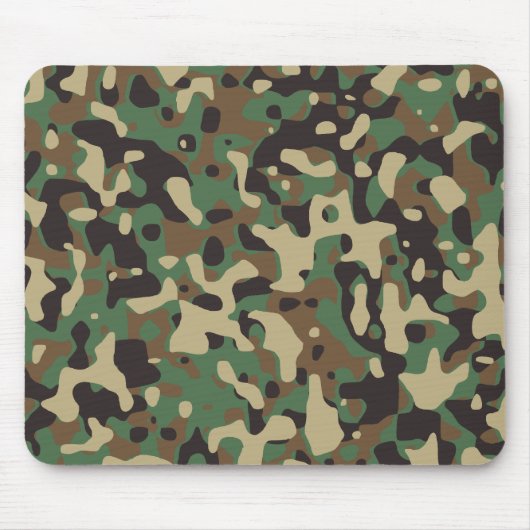 Tapis De Souris Camo forêt (Devant)