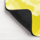 Tapis De Souris Camo jaune clair Mousepad (Coin)