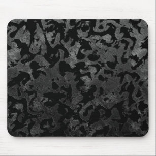 Tapis De Souris Camo moderne -noir et gris foncé- camouflage