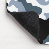 Tapis De Souris Camo Mousepad noir et gris (Coin)