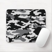 Tapis De Souris CAMO NOIRS - Mousepad (Avec souris)