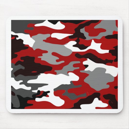 Tapis De Souris Camo Red Shadows (Devant)