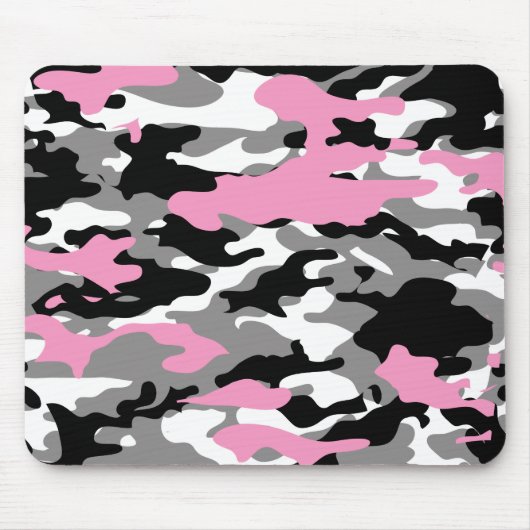 Tapis De Souris CAMO ROSES - Mousepad (Devant)