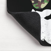 Tapis De Souris Camo Santa Claus Sungles Funny Camo Camo de Noël C (Coin)