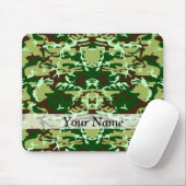 Tapis De Souris Camo vert (Avec souris)