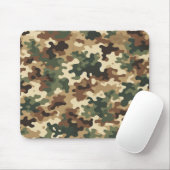 Tapis De Souris Camouflage (Avec souris)