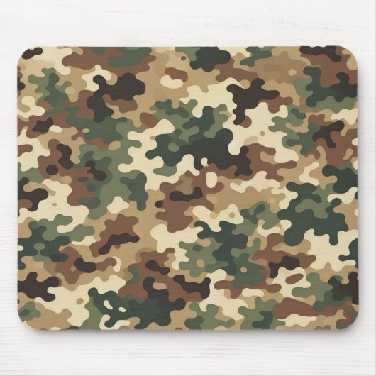 Tapis De Souris Camouflage (Devant)