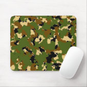 Tapis De Souris Camouflage (Avec souris)
