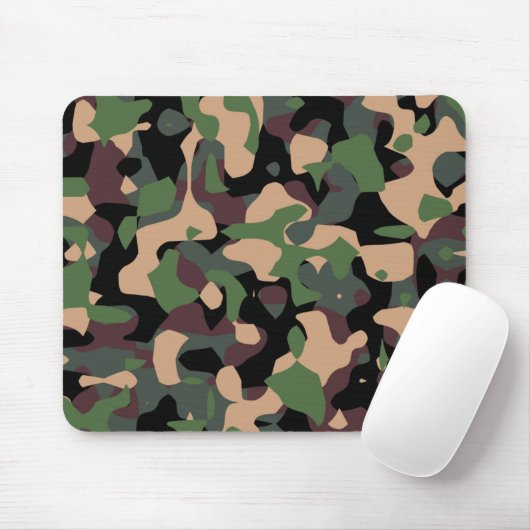 Tapis De Souris camouflage (Avec souris)