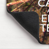 Tapis De Souris Camouflage Automne Saison Restez Calme Votre Texte (Coin)