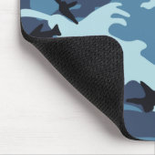 Tapis De Souris Camouflage bleu (Coin)