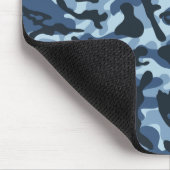 Tapis De Souris Camouflage bleu (Coin)