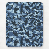 Tapis De Souris Camouflage bleu (Devant)