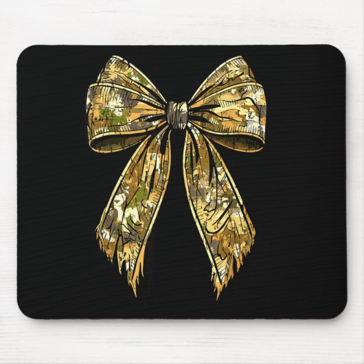 Tapis De Souris Camouflage Camo Bow Hunting Girl  (Devant)