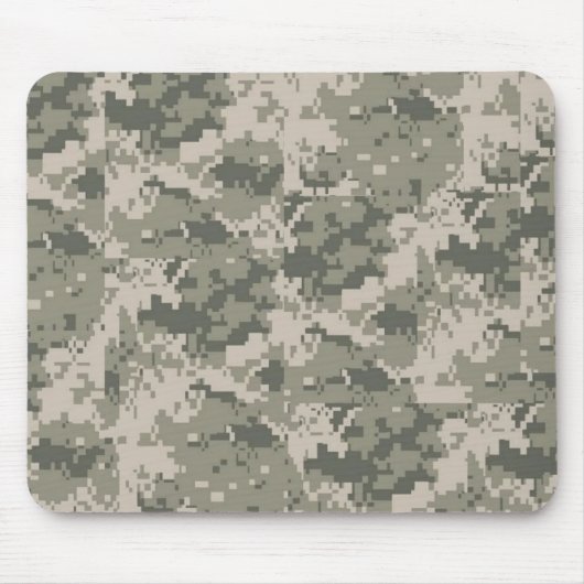 Tapis De Souris Camouflage Camouflage Motif numérique ACU (Devant)