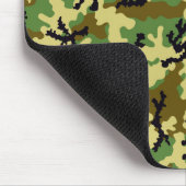 Tapis De Souris Camouflage de forêt (Coin)