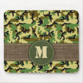 Tapis De Souris Camouflage de forêt (Devant)
