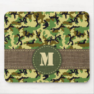 Tapis De Souris Camouflage des bois