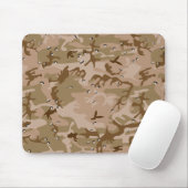 Tapis De Souris Camouflage Désert Avec Galets, Militaire, Armée (Avec souris)